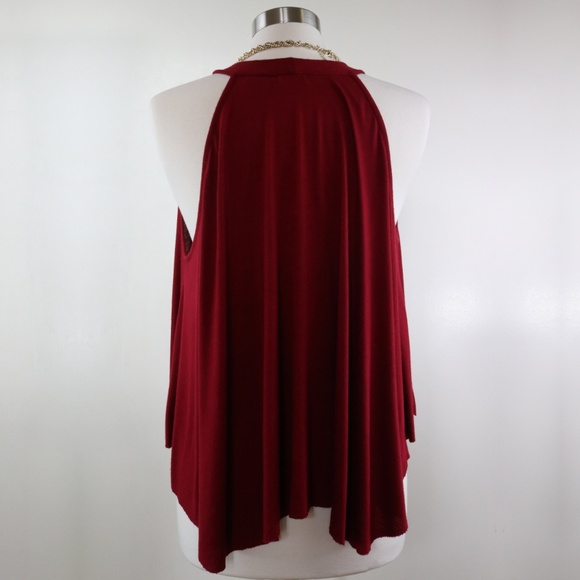 Kimchi Blue Red Crop L Top - Picture 5 of 8